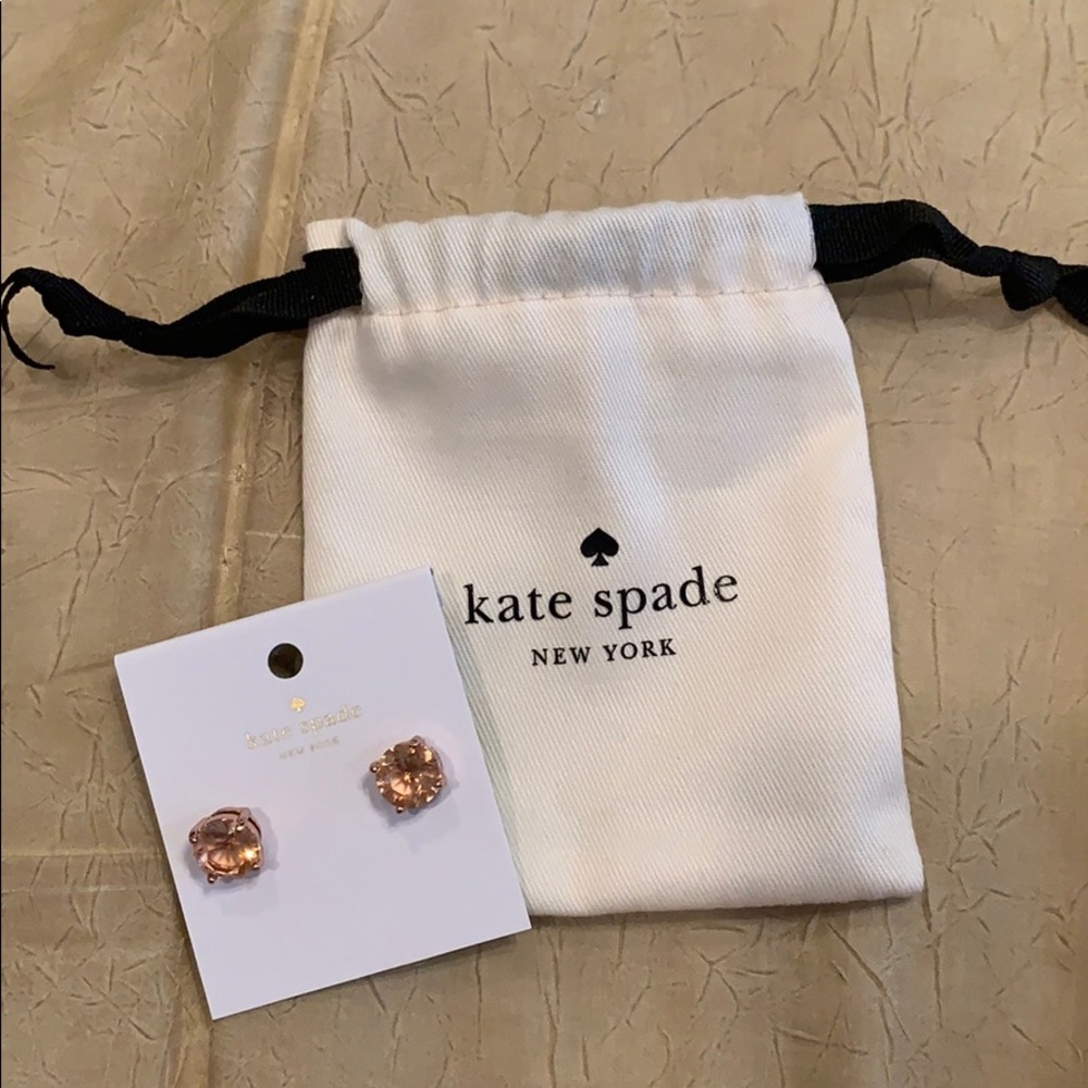 Kate Spade Light peach earrings
